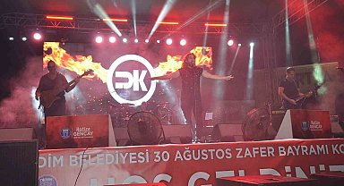Didim'de 30 Ağustos coşkusu konserle kutlandı