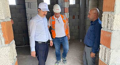 Digor'da Cami yapımı devam ediyor