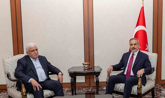 Dışişleri Bakanı Hakan Fidan, Haşdi Şabi Komisyonu Başkanı Falih el-Feyyad ile Ankara'da bir araya geldi.