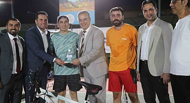 Diyarbakır İl Sağlık Müdürlüğü tenis turnuvası finali gerçekleşti
