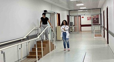 Diyarbakır'da fizyoterapi ve rehabilitasyon salonu yenilendi