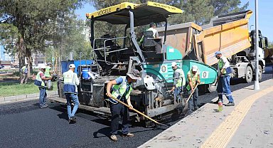 Diyarbakır'da kent merkezindeki yollar yenileniyor