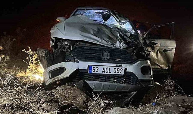Diyarbakır'da otomobil şarampole devrildi: 1 ölü, 3 yaralı