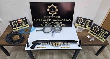 Dörtyol'da uyuşturucu satıcılarına yönelik operasyon; 10 gözaltı