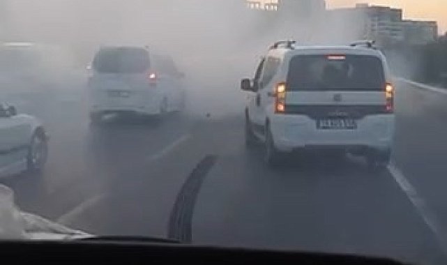 Düğün konvoyu, yine alışıldık görüntüler