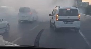 Düğün konvoyu, yine alışıldık görüntüler
