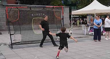 Dünya Düzce Günlerinde çocuklar sosyal ve sportif etkinliklerle eğlendi