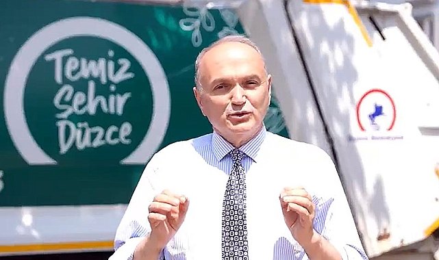 Düzce protokolü 'Temiz Şehir Düzce' için sosyal medya hareketi başlattı