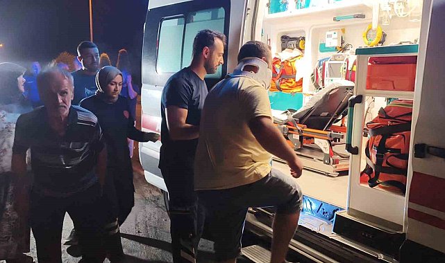 Düzce'de 3 aracın karıştığı zincirleme kazada 1 kişi yaralandı