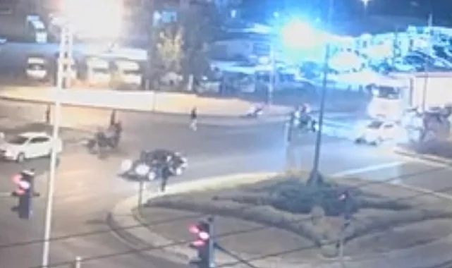 Düzce'de yayaya motosiklet çarptı: 1 yaralı