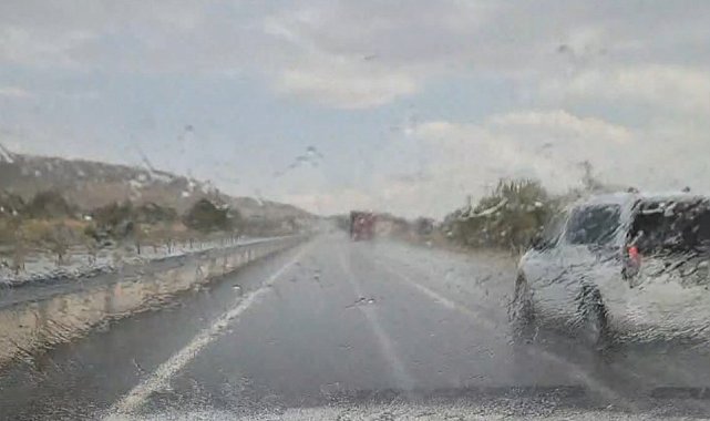 Edirne'deki orman yangınında imdada yağmur yetişti