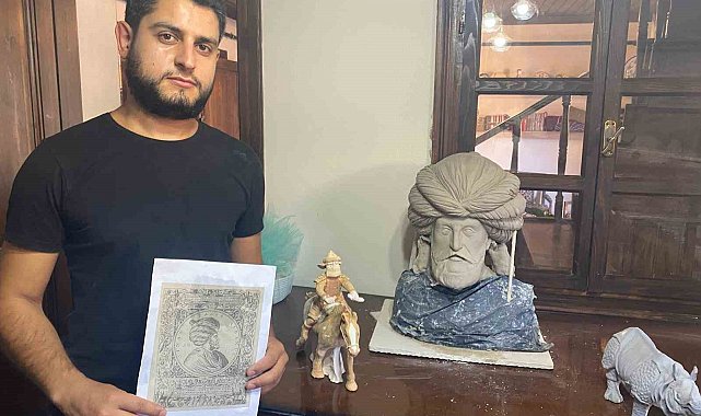 Eğitim almadan doğuştan gelen yeteneğiyle yaptığı eserler görenleri şok ediyor