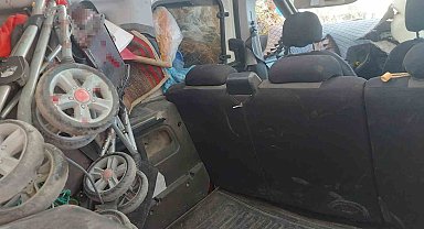 Ehliyetsiz genç kaza yaptı, araçtaki 3 kişi yaralandı