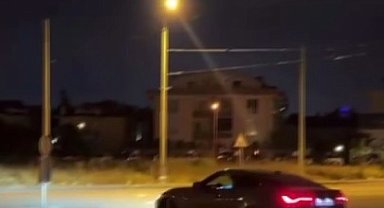 Ehliyetsiz sürücünün drifti pahalıya patladı