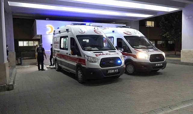 Elazığ'da silahlı kavga: 2 yaralı