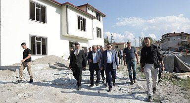 Emet Gürpınar Köylüleri kendi imkanlarıyla sosyal tesis yapıyor