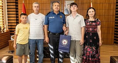 Emniyet Müdürü Yılmaz'dan LGS'de başarılı olan öğrencilere tebrik