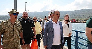 Engelliler, 30 Ağustos Zaferi için su altı dalışı yaptı