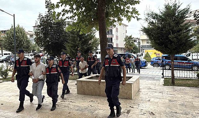 Erbaa'da düğünlerde havaya ateş eden 9 kişi yakalandı