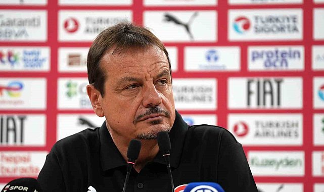 Ergin Ataman: "Hedefimiz madalya kazanmak"