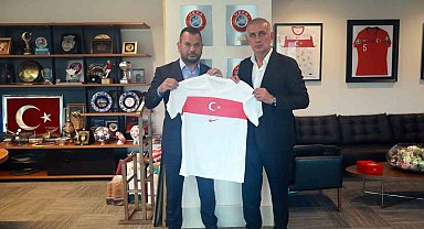 Ertuğrul Doğan'dan, TFF Başkanı Hacıosmanoğlu'na ziyaret