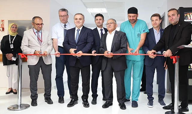 ERÜ Gevher Nesibe Hastanesi'nde yenilenen servise açılış