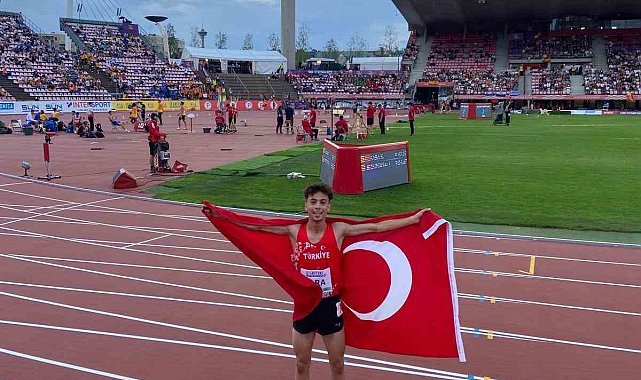 ERÜ öğrencisi rekor kırarak Avrupa şampiyonu oldu