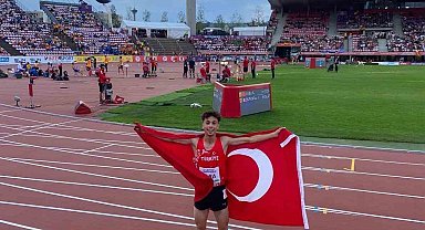 ERÜ öğrencisi rekor kırarak Avrupa şampiyonu oldu