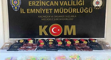 Erzincan'da kaçak nargile tütünü ile sipsi ele geçirildi