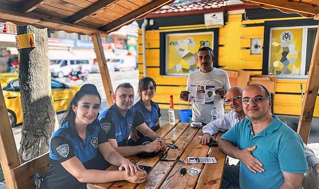 Erzincan'da polis ekipleri vatandaşlar için sahada