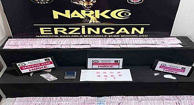Erzincan'da uyuşturucu ticaretinden 2 kişi tutuklandı