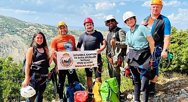 Erzincan'daki masalsı kanyonlar turizmcileri cezbediyor