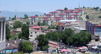 Erzurum'da bir ayda binden fazla konut satıldı