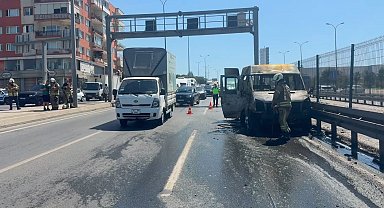 Esenyurt E5'te korku dolu anlar