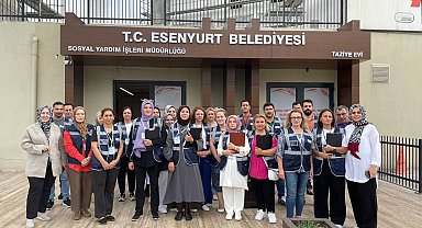Esenyurt'ta her kapıya destek