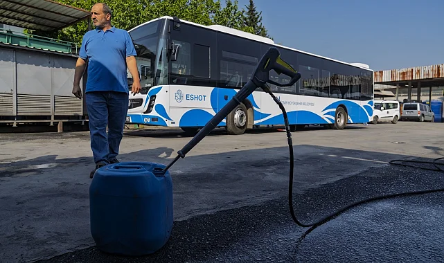 ESHOT'tan bin 100 hanenin kullandığı kadar su tasarrufu