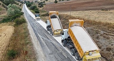 Eskişehir kırsalında yol seferberliği