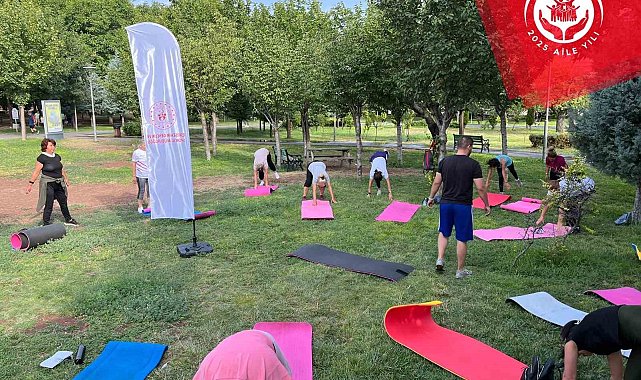 Eskişehir'de güne sporla başlangıç