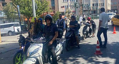 Eskişehir'de motosiklet denetimi