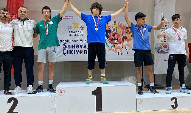 Eskişehirli sporcunun güreş başarısı