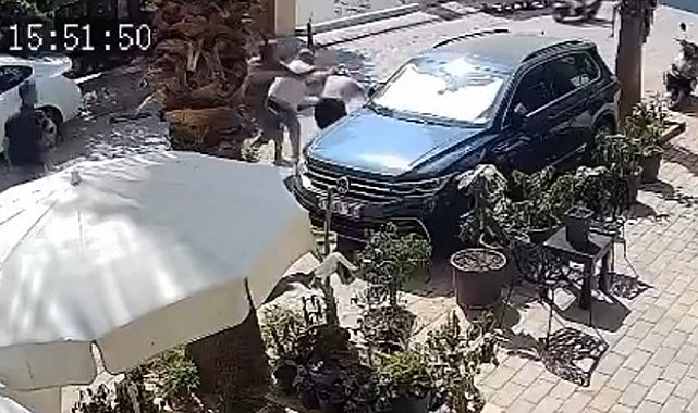 Esnafın anlaşmazlığı saç saça baş başa kavgaya dönüştü