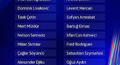 Fenerbahçe'nin Feyenoord maçı kamp kadrosu belli oldu