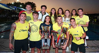 Fenerbahçeli yüzücüler, Türkiye Şampiyonası'nda 5 kupa kazandı