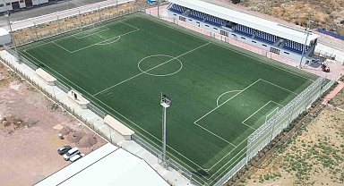 FIFA onaylı yeni spor tesisinde sona yaklaşıldı