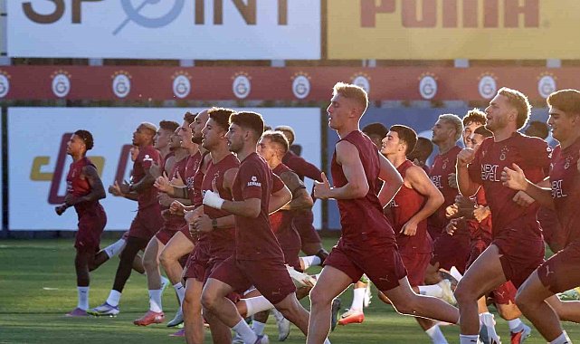 Galatasaray, Fatih Karagümrük maçı hazırlıklarını sürdürdü