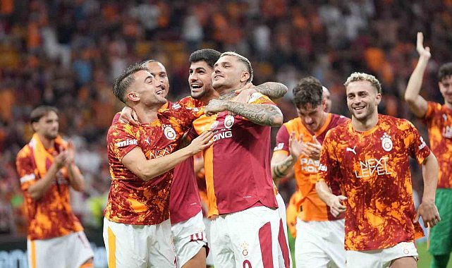 Galatasaray, galibiyet serisini 13 maça çıkardı