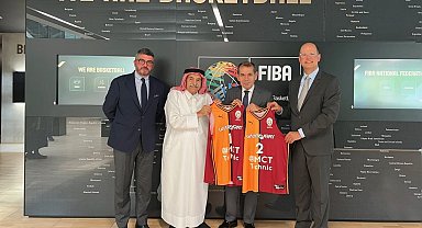 Galatasaray heyeti FIBA'yı ziyaret etti