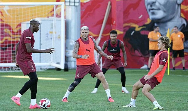 Galatasaray, Kayserispor maçı hazırlıklarını sürdürdü