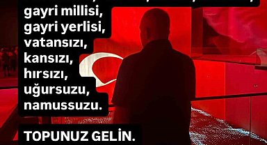 Gazi Tümgeneral Ala, hainlere meydan okudu: "Topunuz gelin"