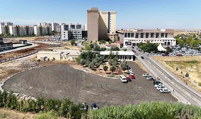 Gazi Yaşargil Eğitim ve Araştırma Hastanesi'ne yeni otopark